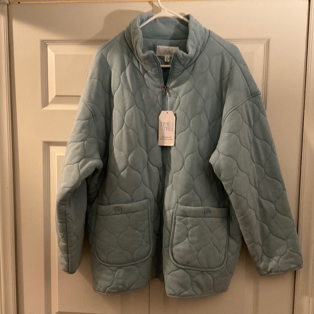 Fall quilted jacket, new with tags
